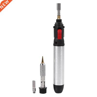 4 In 1 Cordless Butane Gas Iron Pen Kit Torches Tool Station