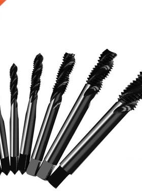 1Pcs Metric HSS Spiral Flute Screw Threading Taps Drill Set