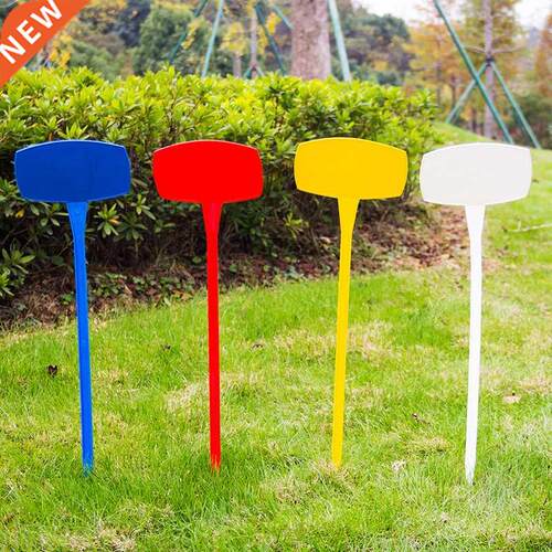 10pcs Plant Tag T-type Plastic Nursery Garden Plant Label Fl