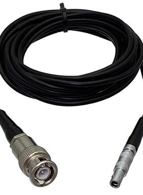 RG174 BNC Q9 Male Plug Clamp to FFA 00S C5 1PIN Connector Wi