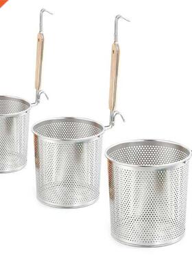 Stainless Steel Pasta Strainer French Fries Basket Cooking ?