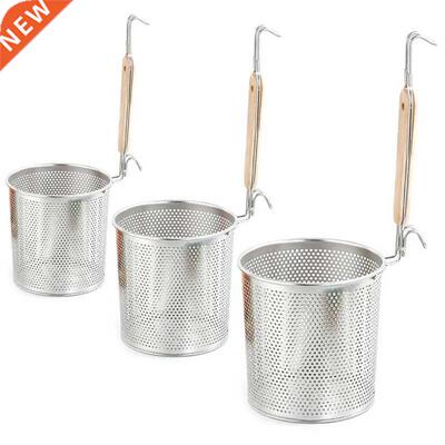Stainless Steel Pasta Strainer French Fries Basket Cooking ?