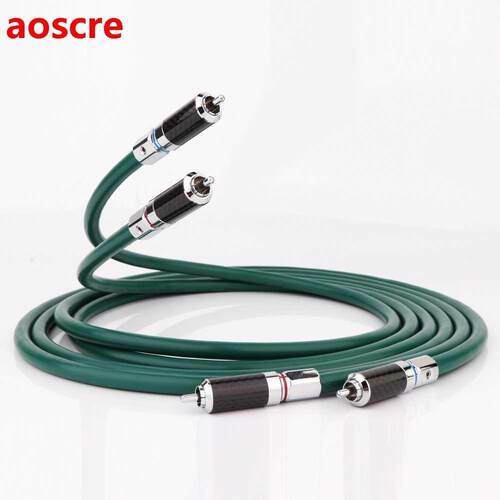 1Pair Furutech FA-220 OCC audio signal cable Amplifier DVD p