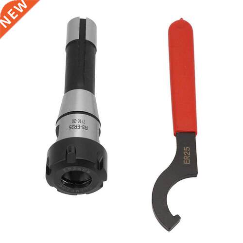 R8-ER25 Precision Spring Collet Chuck Holder + ER25 Hook Spa