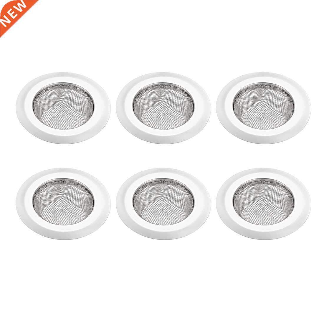 6 Pcs Kitchen Sink Strainer, 2.9 Inches Rim Stainless Steel