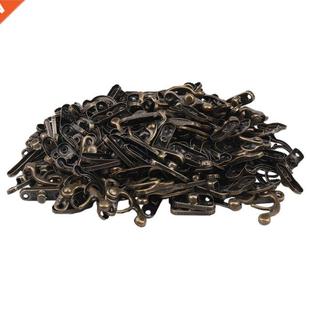 100PCS Vintage Metal Hardware Furniture Wooden Box Leather B
