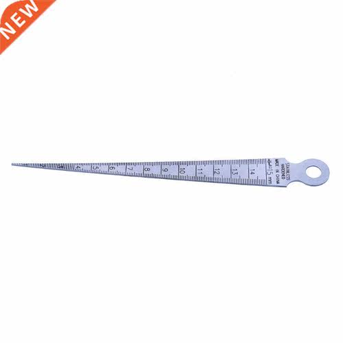 1-15mm Metric Taper Gauge Aperture Scale Wedge Feeler Ruler