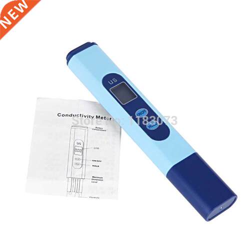 Digital LCD EC Conductivity Meter 0-9990us Aquarium Hydropon