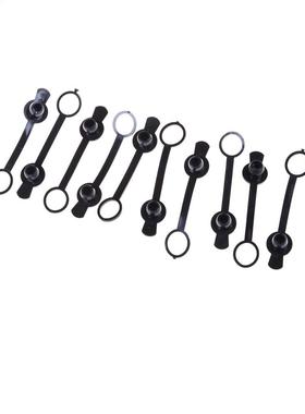 10Pcs DC Power Waterproof Cap 适用于 DC-022B DC-025M 5.5*2.1