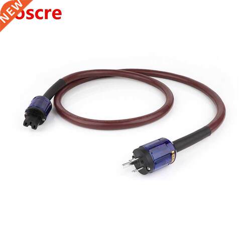 Yter golden reference Power cord OFC OFC EU Schuko AC Power
