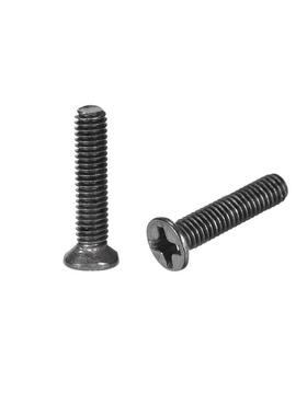 500pcs M3 Phillips Flat Head Screws Carbon Steel Machine Scr