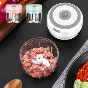 250ml Garlic Grinder Electrical Spice Chopper Portable Garli