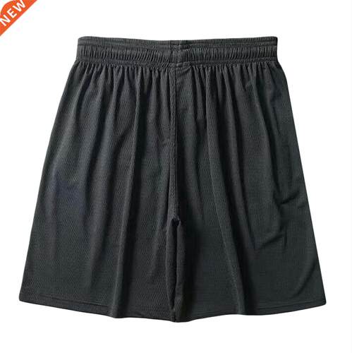 Men Ice Silk Sports Shorts Casual Loose Five-point Pants Sum
