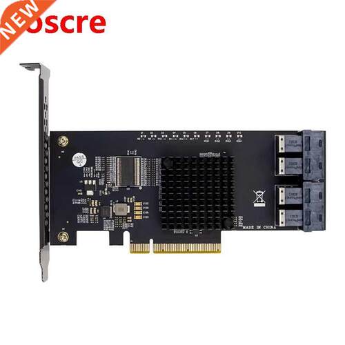 PC-E Rser Card PC-E 3.0 X8 PEX8724 4-SFF8643 U.2 SSD Expa