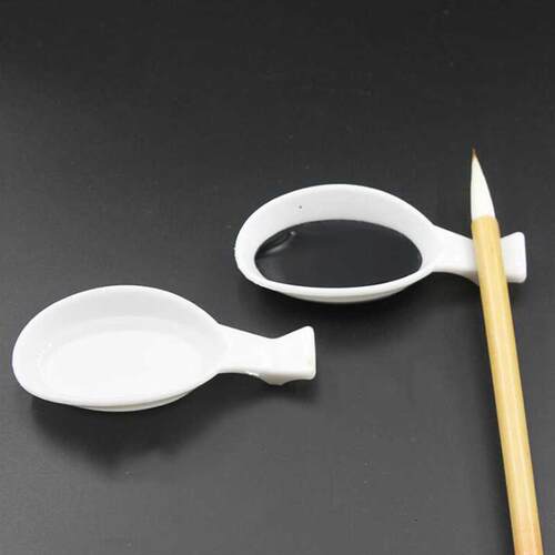 3pc High Quality Practice White Chinese Brush Simple Plastic