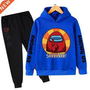 Among Girls Children& Hoodies Boys 9;s Sets 2022 Clothes