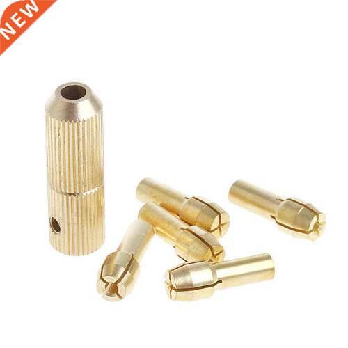 1+5Pcs 0.5-3.0mm Micro Twist Hand Drill Kit Chuck Electric D