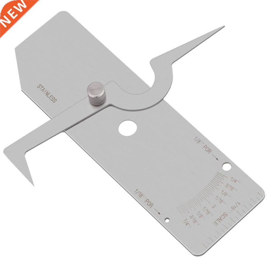 Stainless Steel Weld Gauge Undercut Depth Gage Measuring Too