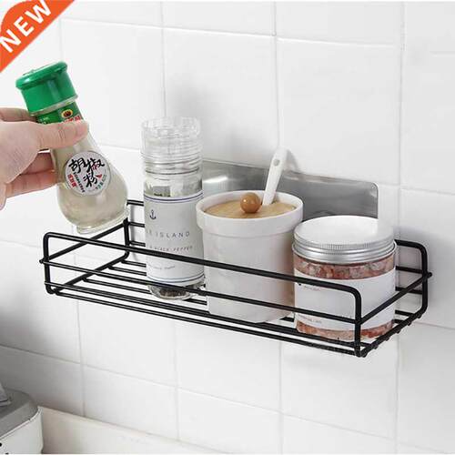 Punch-free Bathroom Shelf Iron Shelf Punch Corner Frame Kitc