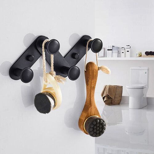 Foldable Chain Coat Hook Punch-free Universal Retractable Ha