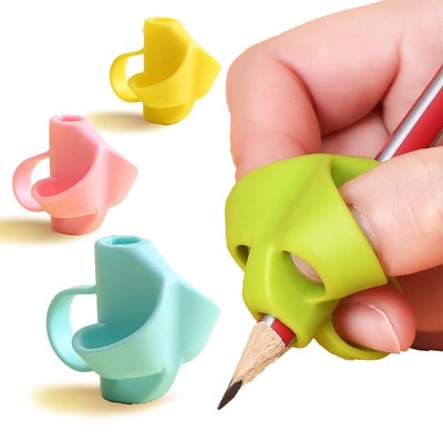 1Pcs Train Drawing Toy Silicone Dolphin Fish Hold Pencil Chi