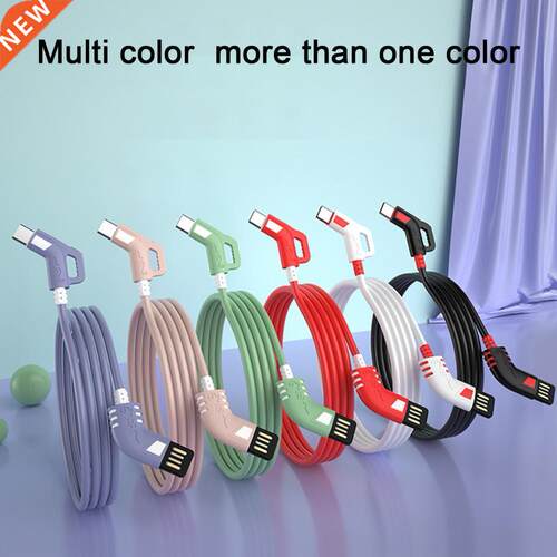 TPE Useful 90 Degree Type-C Data Cable 1m Data Cord High To