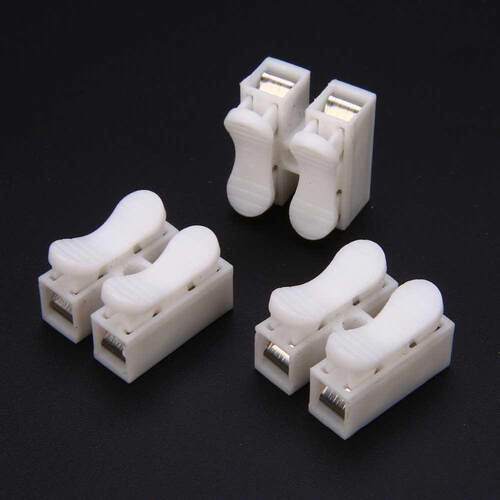0pcs/set High Quality Electrical 2 Pins Cable Connectors Qu