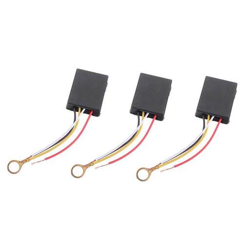 3PCS 3 Way Touch Sensor Switch ON/OFF Dimmer Switch for Desk
