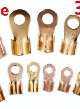 10 Pieces 300A Copper Battery Cable Connector Terminal Lug O