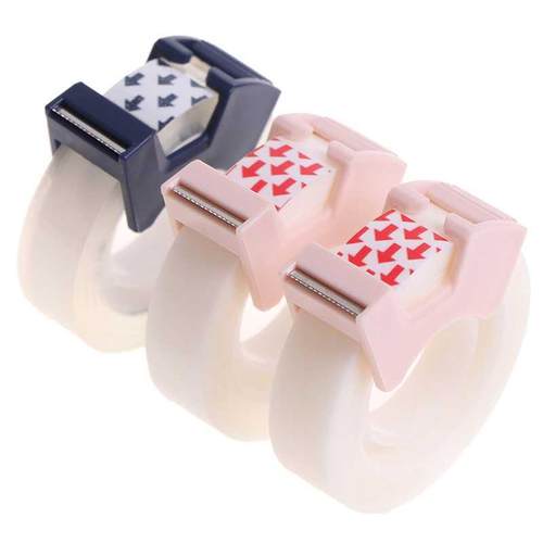 Random Clear Adhesive Tape with Tape Cutting Tool Writale I