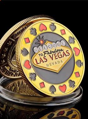 Welcome To Nevada Las Vegas Poker Chip Angel Casino Challeng