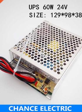 60W 24V Universal AC UPS/Charge Function Monitor Switching