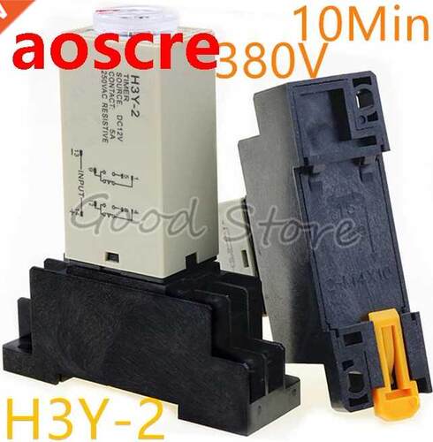 1SET H3Y-2 10MIN 380V Small time relay power on time delay