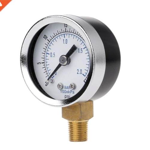 1/8 NPT Pressure Gauge Air Compressor Hydraulic Pressure
