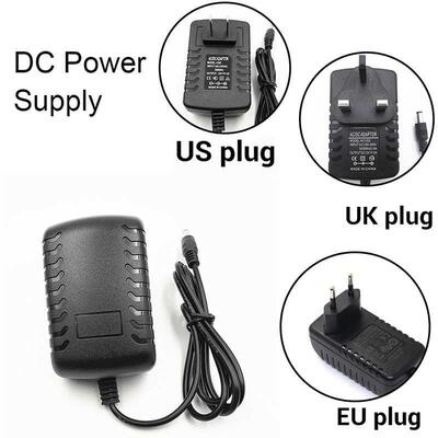 DC 12V US/EU/UK Plug Lighting Transformers 2A Power Supply A