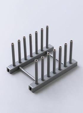 Kitchen Organizer Pot Lid Rack Spoon Plate Holder Shelf Mult