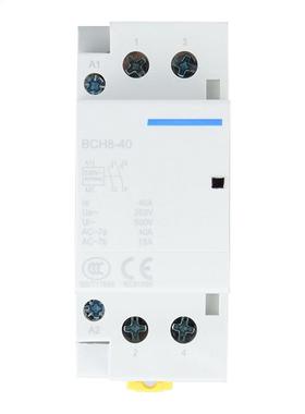 2P Low Power Consumption Household DIN Rail AC Contactor 1NO
