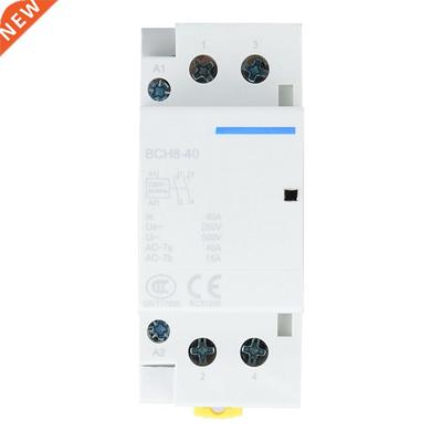 2P Low Power Consumption Household DIN Rail AC Contactor 1NO