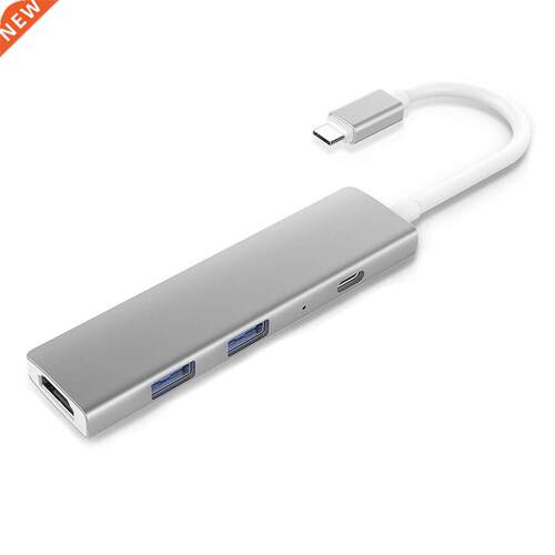 USB Type-C HUB Adapter, Type-C to 4K HDMI USB .0 with Type-