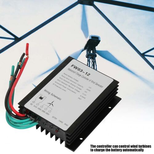 12V Wind Generator Controller FW03-12 IP67 Waterproof 12V Wi