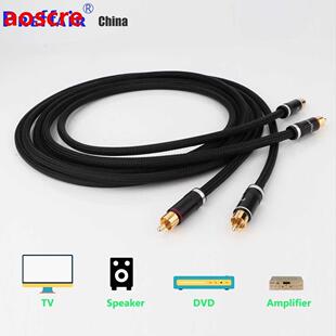 High Quality Preffair OFC Copper Fully shielding Analogue Au