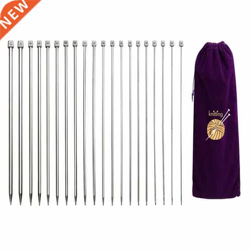 Knitting Needles, Straight Single Pointed Knitting Needles K