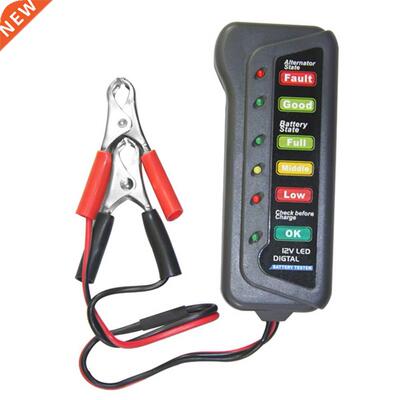 Battery Tester Capacity Tester Checker For 12V Battery Power