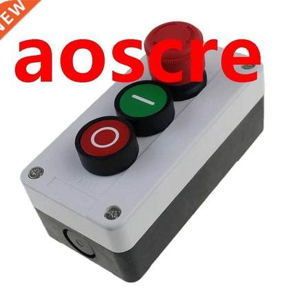 NC Emergency Stop NO Red Green Push Button Switch Station 60