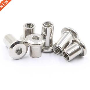 Large Flat Hex Hexagon Socket Head Splint Nut Furniture Rive
