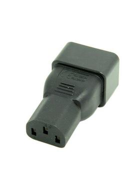 IEC320 Female C13 to Male C20 Power Mains Extension Adapter