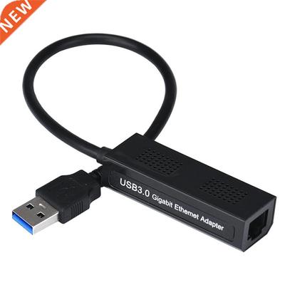 LED ndcators USB 3.0 To RJ45 100/1000Mbps Ggabt Ethernet