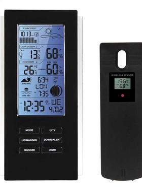 LCD RCC Humidity Meter Frost Alert Weather Station Sensor