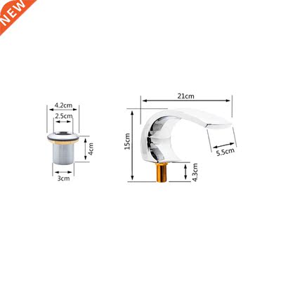 Brass Chromed Brass Cartridge Thermostatic Bath Waterfall Ta