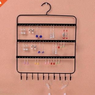 Wall Hanging Jewelry Earring Organizer Hanger Rack Holder Ha